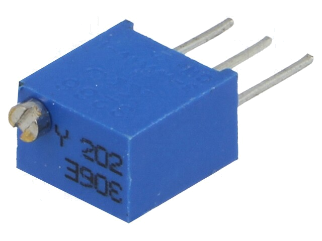 Potentiometer: montage-; meerslagen; 2kΩ; 250mW; ±10%; lineair Potentiometer: montage-; meerslagen; 2kΩ; 250mW; ±10%; lineair